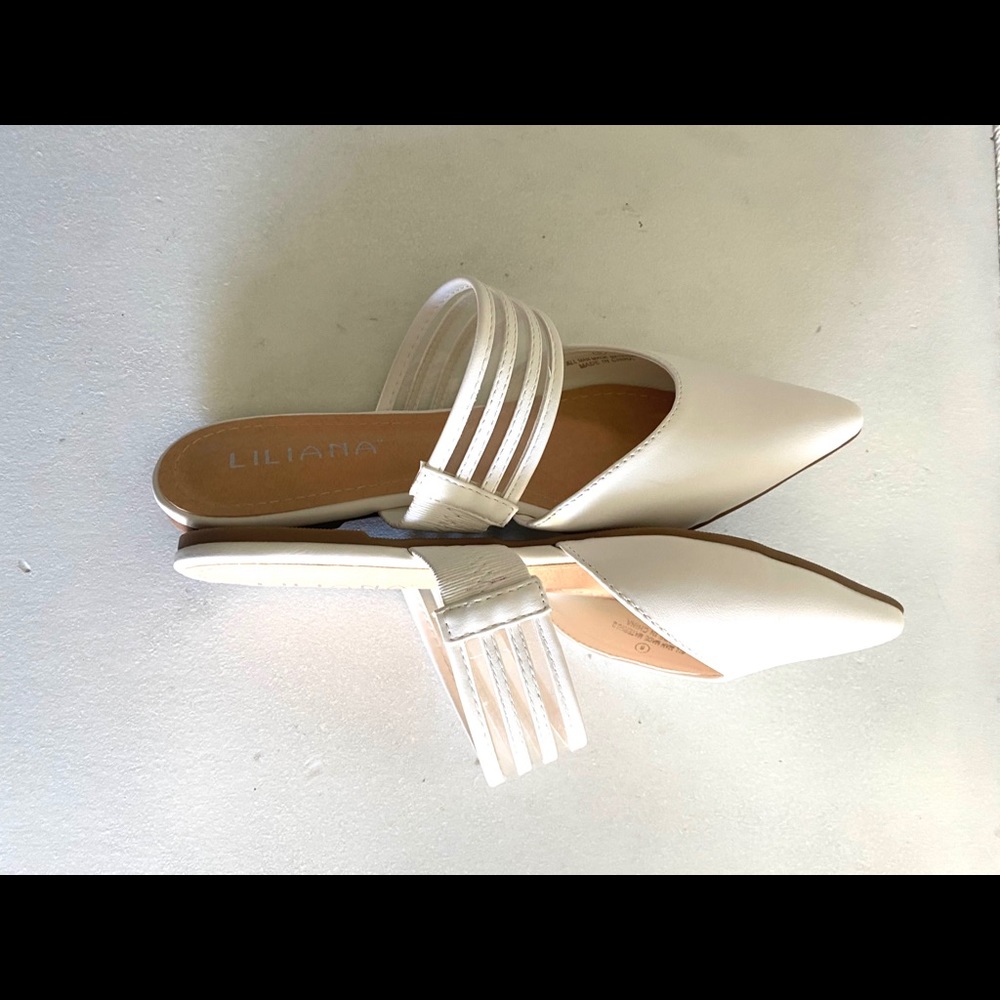 LILIANA Alda mesh slide white - various - Picture 9 of 10
